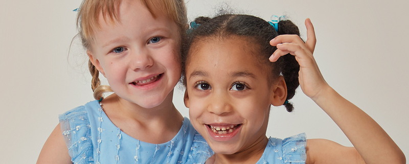 two young girls