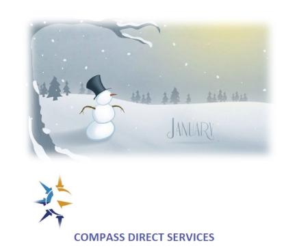 Compass Direct January Event logo