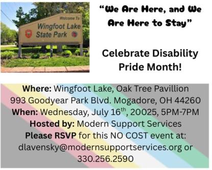 Disability Pride Event logo
