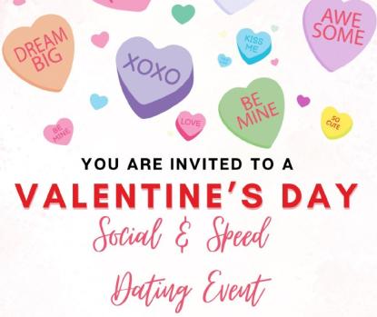 Valentine's Social & Speed Dating Event logo