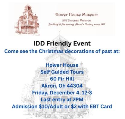 Hower House Christmas Event logo