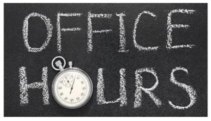 Investigative Services Office Hours logo