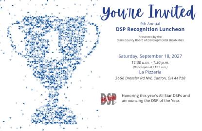 DSP Recognition Luncheon 2027 save the date logo