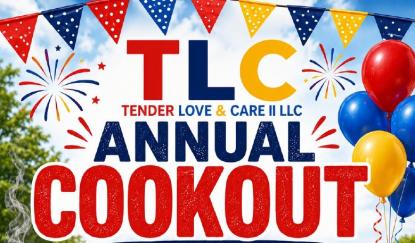 TLC Annual Cookout logo