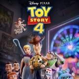 cowboy and Bo Peep toys with other characters Toy Story 4 words